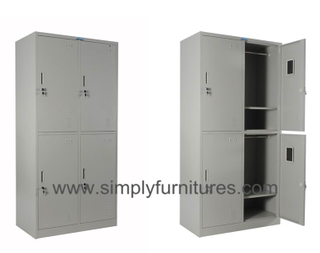 4 doors steel armoire