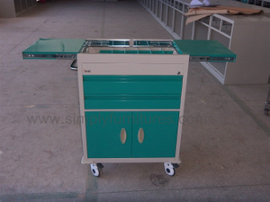 large storage capacity medical cart