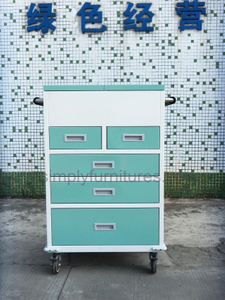5 drawers treatment trolley