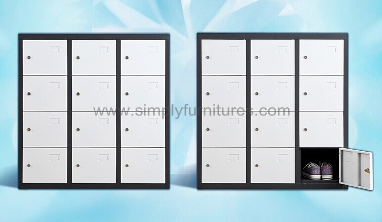 sport steel locker with 12doors