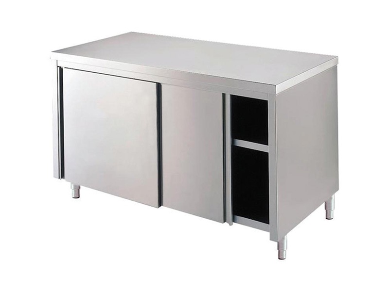 stainless steel cabinets