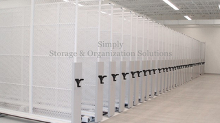 Mobile Storage Panel Systems | Sliding Art Rack Storage