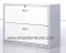 2 drawer metal lateral cabinet