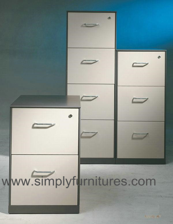 vertical metal drawer cabinet beige