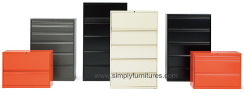 modern design filing cabinet colorful