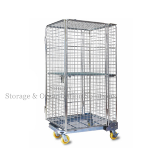 Zinc Plated Mobility Chrome Wire Security Cart Tools Storage