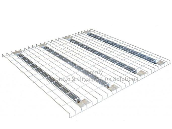 Safety Welded Wire Mesh Decking for Pallet Flared Channel Type