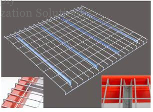 Zinc Plated 50x100 Steel Mesh Decking U Style Channel for Heavy Racks